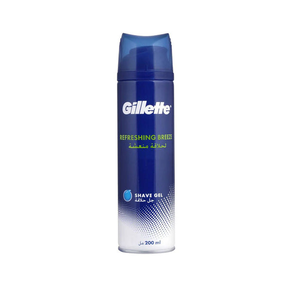 Gillette Island Breeze Shave Gel, 7 oz, 3-count