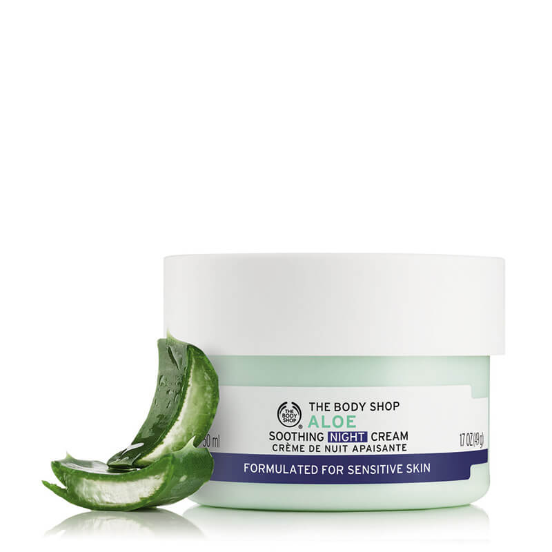 The Body Shop Aloe Soothing Night Creme 50Ml  choicemall