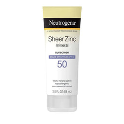 Neutrogena Sheer Zinc Mineral Sunscreen - choicemall