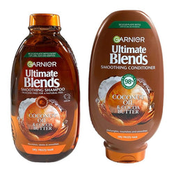 Garnier Ultimate Blends Shampoo & Conditioner | Coconut & Cocoa Butter