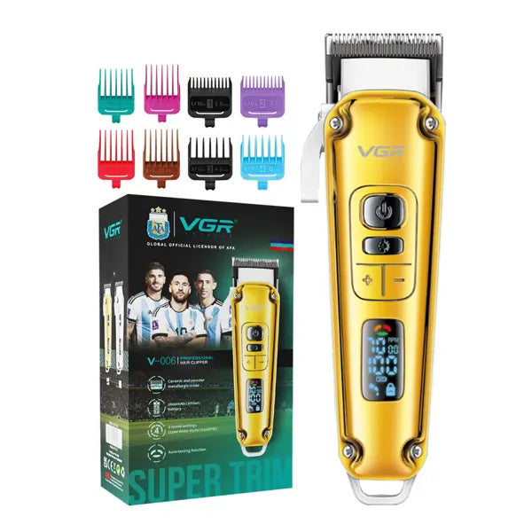 VGR V-006 Professional Hair Clipper | Gold AFA Edition