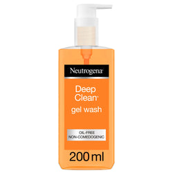 NEUTROGENA DEEP CLEAN GEL FACE WASH 200 ML