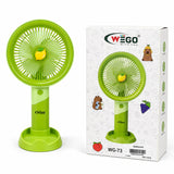 Wego Cooler Star Portable Fan WG-9922 | 5-Speed & Rechargeable