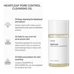 Anua Pore Control Cleansing Oil 20ml