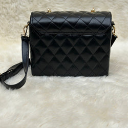 Pyramid Black Crossbody Bag | choicemall