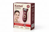 Kemei 3-in-1 Hair Remover KM-3068 | Epilator & Shaver