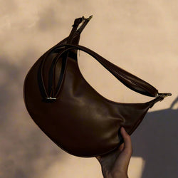 Crossbody Hobo Bag “Wood Moon”