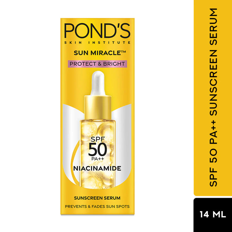 Pond's Sun Miracle SPF 50 PA+++ Niacinamide Sunscreen | Protects & Brightens | Original in Pakistan | Choicemall.pk