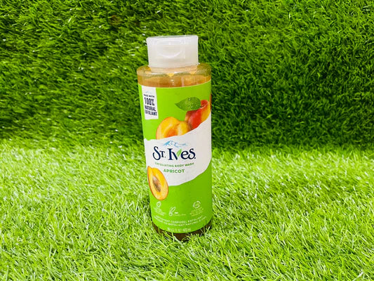 St. Ives Apricot Exfoliating Body Wash | 100% Natural Exfoliant