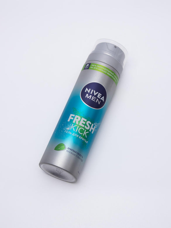 Nivea Men Fresh Kick Shaving Gel | Mint & Cactus Water