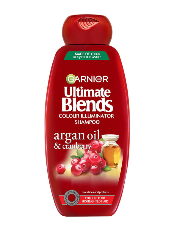 Garnier Ultimate Blends Argan Oil & Cranberry Shampoo 400ml
