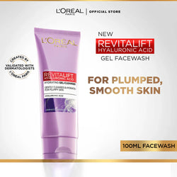 Loreal Paris Revitalift Hyaluronic Acid Hydrating Gel Cleanser 100ml