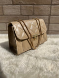 Cross body bag with golden chain - Crossbody bag Choicemall