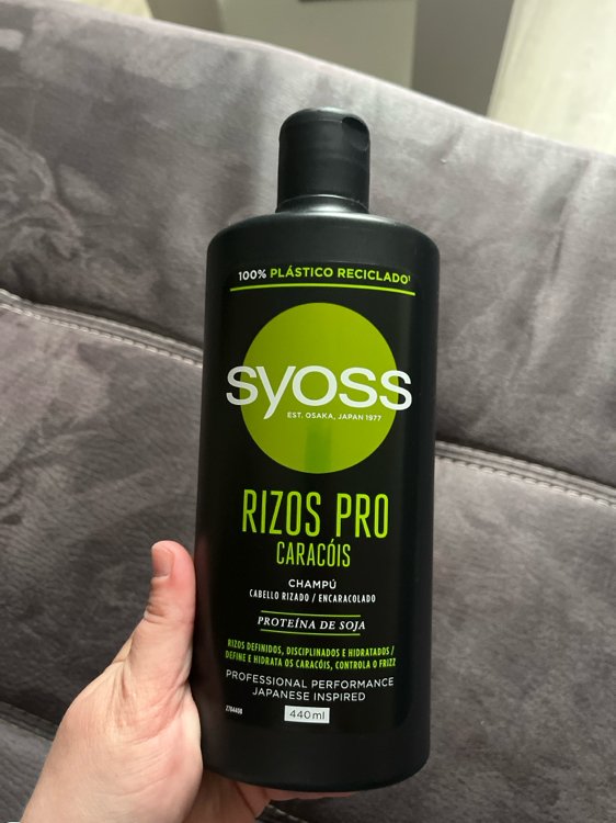Syoss Rizos Pro Shampoo | Curl Definition & Frizz Control | 440ml