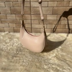 Crossbody Hobo Bag “Tea Pink