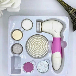BATH SPA NEW FACE WATERPROOF 7IN1 CORDLESS CLEANSING BRUSH AE- 8288