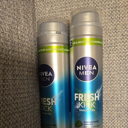 Nivea Men Fresh Kick Shaving Gel | Mint & Cactus Water