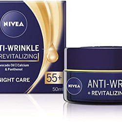 Nivea Anti-Wrinkle Revitalizing Night Cream 55+ | Avocado Oil