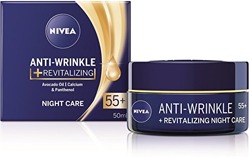 Nivea Anti-Wrinkle Revitalizing Night Cream 55+ | Avocado Oil