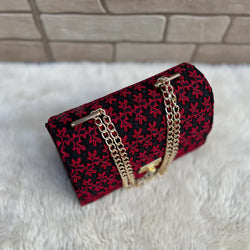 Valentines Edition” Crossbody Bag with Golden Chain