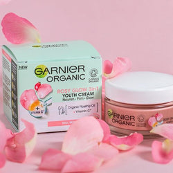 Garnier Organic Rosy Glow 3in1 Youth Cream | Vitamin C