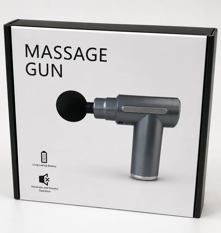 Fascia Gun Muscle Massager – Deep Tissue Percussion Massage Gun