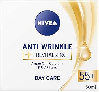 Nivea Anti-Wrinkle + Revitalizing Day Cream 55+ | Argan Oil