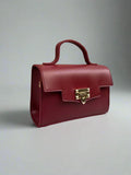 Aurum Chic Crossbody Bag “Burgundy