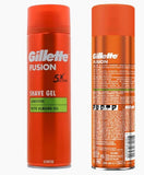 Gillette Fusion 5X Action Sensitive Shave Gel | Almond Oil
