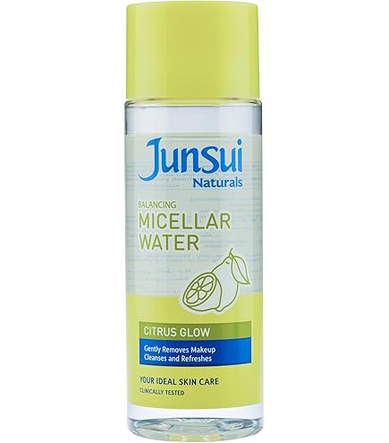 Junsui Naturals Citrus Glow Micellar Water | Balancing Cleanser