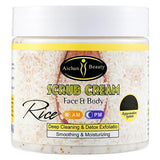 Aichun Beauty Rice Scrub Cream | Face & Body Exfoliator