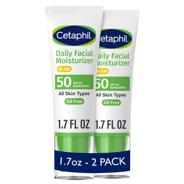Cetaphil Daily Facial Sunscreen SPF 50+ | Sensitive Skin | Dermatologist Recommended | Original in Pakistan