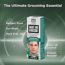 Emami Smart & Handsome Radiant Glow Cream | Sun Block & Oil Control
