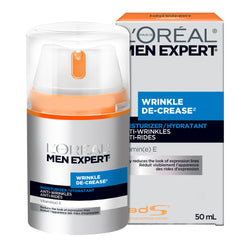 L'Oréal Men Expert Wrinkle De-Crease Moisturizer | Anti-Aging