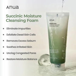 Anua Heartleaf Quercetinol Pore Deep Cleansing Foam 150ml