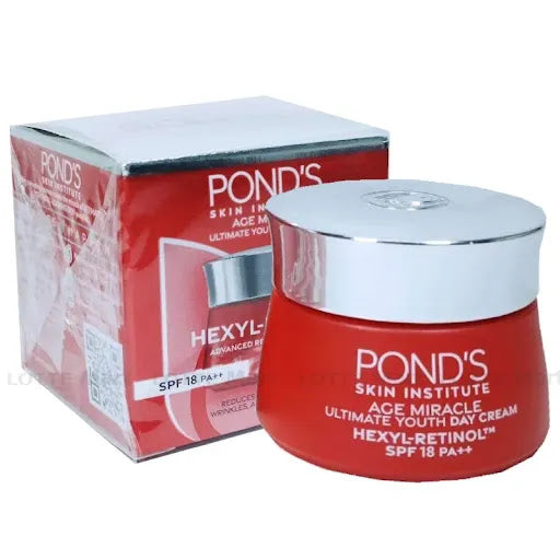 Pond's Age Miracle Day Cream | Hexyl-Retinol & SPF 18