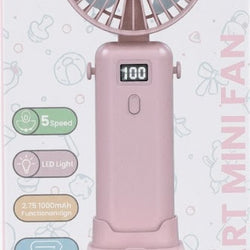 WEGO Smart Mini Fan WG-9913 | Digital Display & Phone Stand