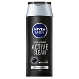 NIVEA MEN Active Clean Shampoo | Active Charcoal Deep Clean