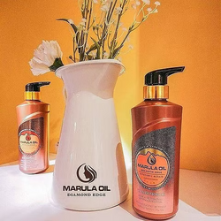 Marula Oil Diamond Edge Shampoo & Conditioner Set | Intensive Repair