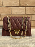 Crossbody Chain Bag “Maroon