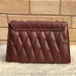 Crossbody Chain Bag “Maroon