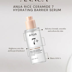 Anua 7 Rice Ceramide Hydrating Barrier Serum 50ml