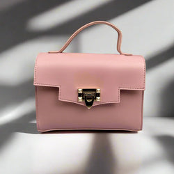 Aurum Chic Crossbody Bag “Light Pink