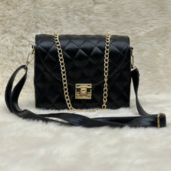 Pyramid Black Crossbody Bag | choicemall