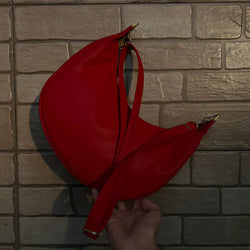 Crossbody Hobo Bag “Blood Moon