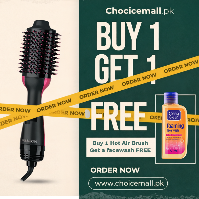 One Step Hot Air Brush (Dryer + Styler)