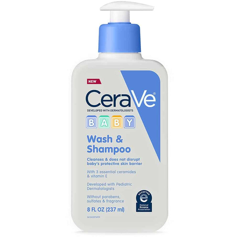 CeraVe Baby Wash & Shampoo 237 ML - choicemall
