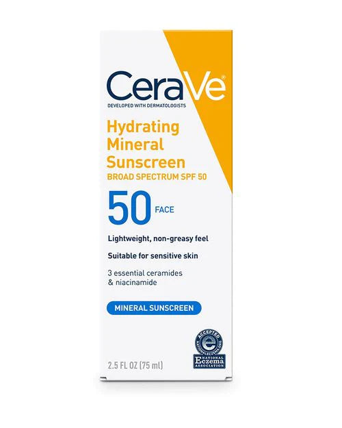 CeraVe Hydrating Sunscreen SPF 50 75 ML - choicemall
