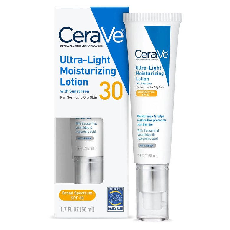 CeraVe Ultra Light Moisturizing Lotion SPF 30 50 ML - choicemall