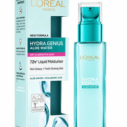 L'Oréal Hydra Genius Aloe Water | Dry & Sensitive Skin Moisturiser